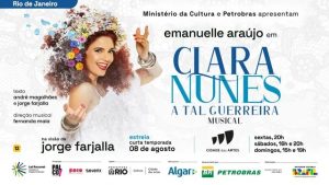 8 Ago |  24 Ago – Emanuele Araujo em Clara Nunes, a Tal Guerreira